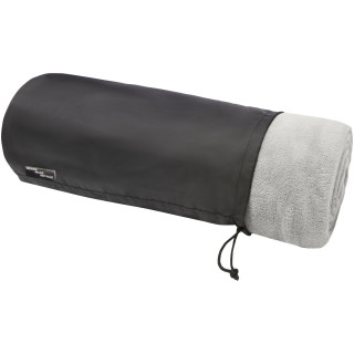 Lily GRS zertifizierte, RPET Decke aus Coral Fleece, grau