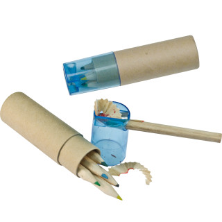 Holzbuntstifte Becky, blau