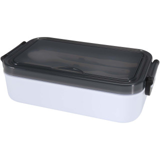 Snappy Lunchbox und Besteckset, weiß