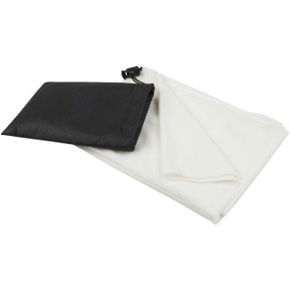 Lucas RPET Sporthandtuch 50 × 100 cm, weiss