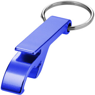 Tao Schlüsselanhänger mit Flaschen- und Dosenöffner, blau