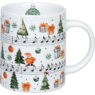 Könitz Porzellan Jingle Bells Tasse KC2 zusätzlich veredelbar