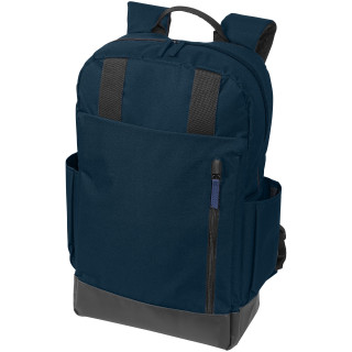 Compu 15,6" Laptop-Rucksack 14L, navy, schwarz