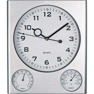 Wanduhr Den Haag, grau