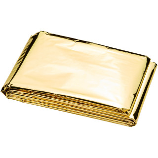 Frederik Notfalldecke mit 2 Funktionen, silber / gold