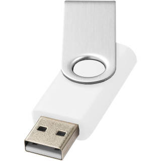 Rotate-Basic 2 GB USB-Stick, weiss / silber, 2 GB