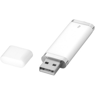 Flat 4 GB USB-Stick, weiss, 4 GB