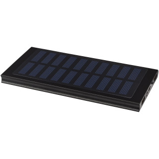 Stellar 8000 mAh Solar Powerbank, schwarz