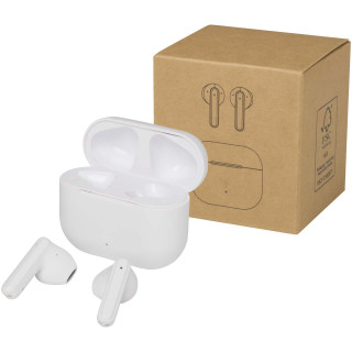 Altais True Wireless Bluetooth® Headset aus recyceltem Kunststoff, weiß
