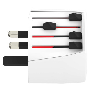SKROSS® MUV Micro Reiseadapter, weiß