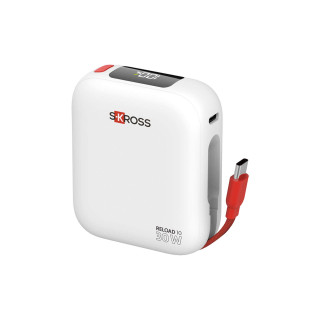 SKROSS® Reload 10.000 mAh Powerbank, weiß