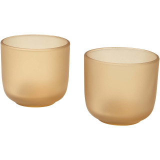 Mal 200 ml Glasbecher – 2er-Set, hafer