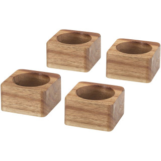 Serviettenringhalter aus Akazienholz von Napora, holz