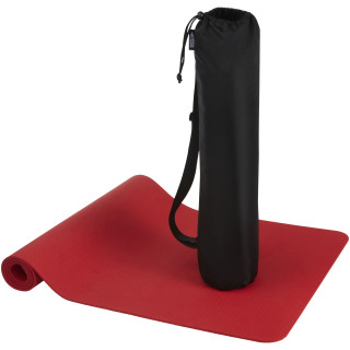 Virabha Yogamatte aus recyceltem TPE, rot