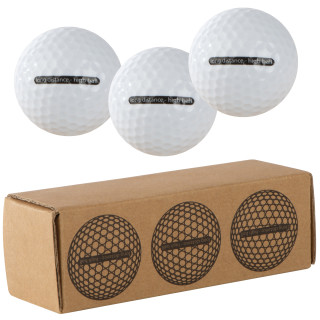 Golfbälle 3er Set Hilzhofen, weiss