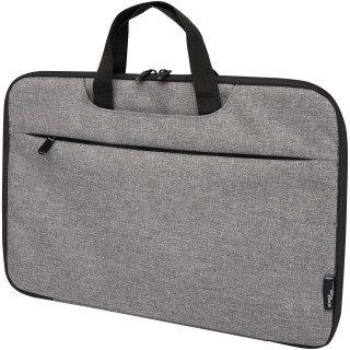 Libra 2-in-1-Laptoptasche aus recyceltem GRS-Material 3 L, heather grau