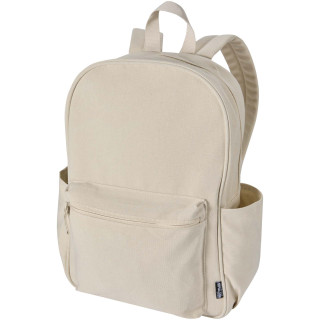 Recanvas 15,6” GRS recycelter City-Rucksack 16L, sandstone