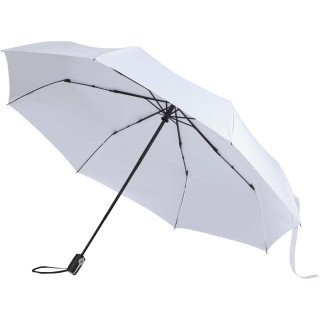 Gale 27" faltbarer RPET-Regenschirm mit automatischer Öffnungs- und Schließfunktion, weiß