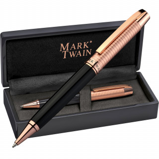 Kugelschreiber Mark Twain, schwarz