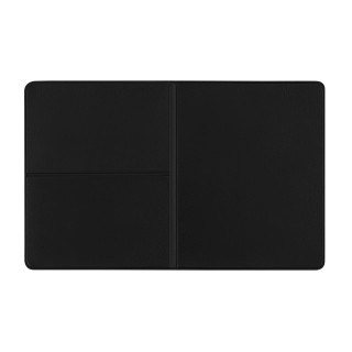 CreativDesign® Ausweistasche "Euro" Konstantfolie mit Einschub, schwarz