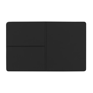 CreativDesign® Ausweistasche "Euro" Starfolie mit Einschub, schwarz