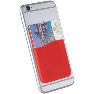 Slim Kartenhüllen-Zubehör für Smartphones, rot
