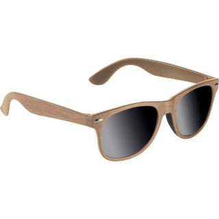 Sonnenbrille Woodlook, beige