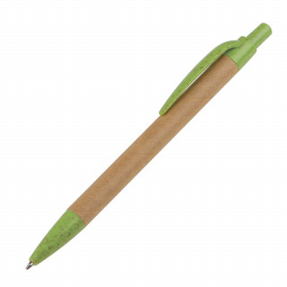 Papp Kugelschreiber Lennox, apfelgrün