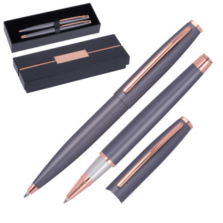 CrisMa Metall Schreibset GEORGIA, anthrazit