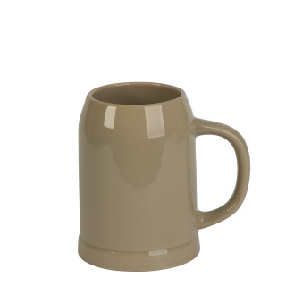 Klassischer Steinzeug Bierkrug, Inhalt 0,5 l