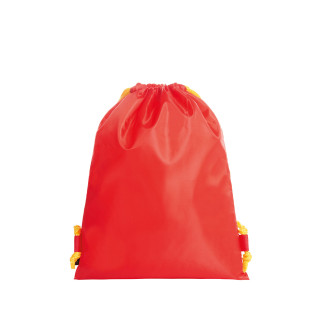 HALFAR® Zugbeutel PAINT, rot-gelb