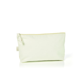 Reißverschluss-Tasche ORGANIC M, natur