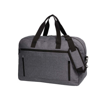 Reisetasche FASHION, blau-grau meliert