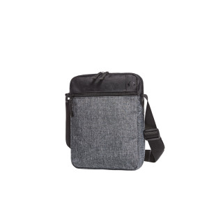 HALFAR® CrossBag ELEGANCE, schwarz-grau meliert