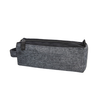 Etui ELEGANCE, schwarz-grau meliert