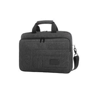HALFAR® Notebook-Tasche FRAME, schwarz-grau meliert