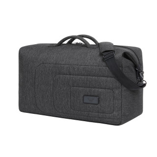 Sport-/Reisetasche FRAME, schwarz-grau meliert