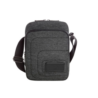 CrossBag FRAME, schwarz-grau meliert
