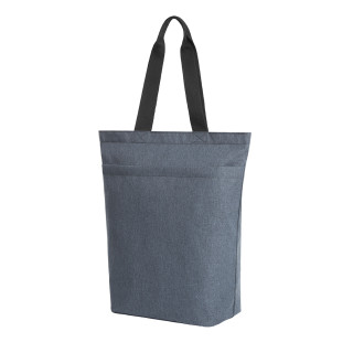 HALFAR® Shopper CIRCLE, blau-grau meliert
