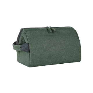 Reißverschluss-Tasche CIRCLE, grün-meliert