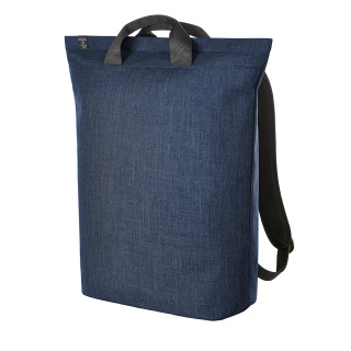 HALFAR® Laptop-Rucksack EUROPE, blau meliert