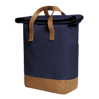 Notebook-Rucksack LIFE, marine-braun