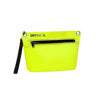 Reißverschluss-Tasche DRYBAG, neon gelb