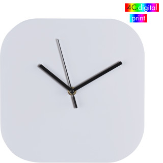 Wanduhr mit Allover Ziffernblatt Bel Air, weiss