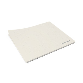 Mousepadschreibblock "Papp Green" 22,5 x 19,5 cm, 1-farbig, Offsetdruck (Inhalt)