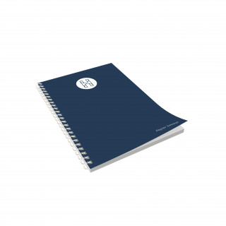 Schreibblock "Primus Ring-Wire" DIN A5, 100 Blatt, 4-farbig, Digitaldruck (Umschlag)