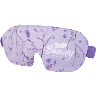 Luna Sublimation Augenmaske mit Lavendelfüllung, weiß
