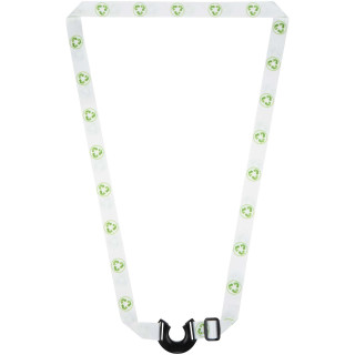 Lian RPET Sublimation Lanyard mit Flaschenhalter, schwarz