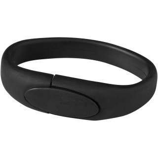 Bracelet USB-Stick, schwarz, 1GB
