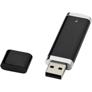 Flat USB-Stick, schwarz, 1GB